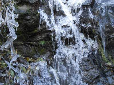 Ice on a Waterfall ice, waterfall, nature of poetry, spiritual nature