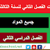 اختبارات الفصل الثاني للسنة الثالثة ابتدائي 2016-2017