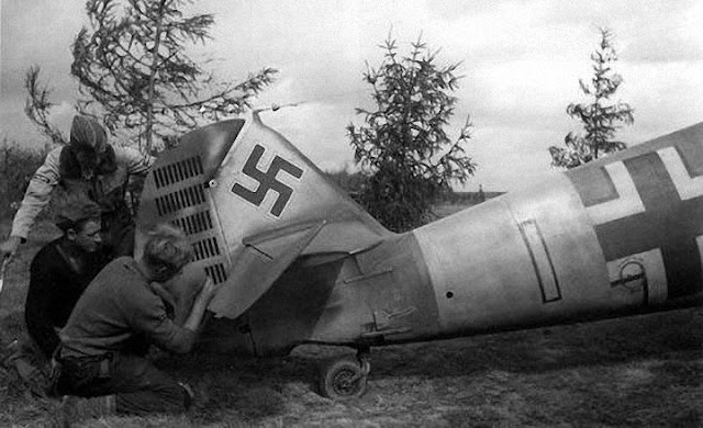 Bf-109 of Erich Schmidt, 27 August 1941 worldwartwo.filminspector.com