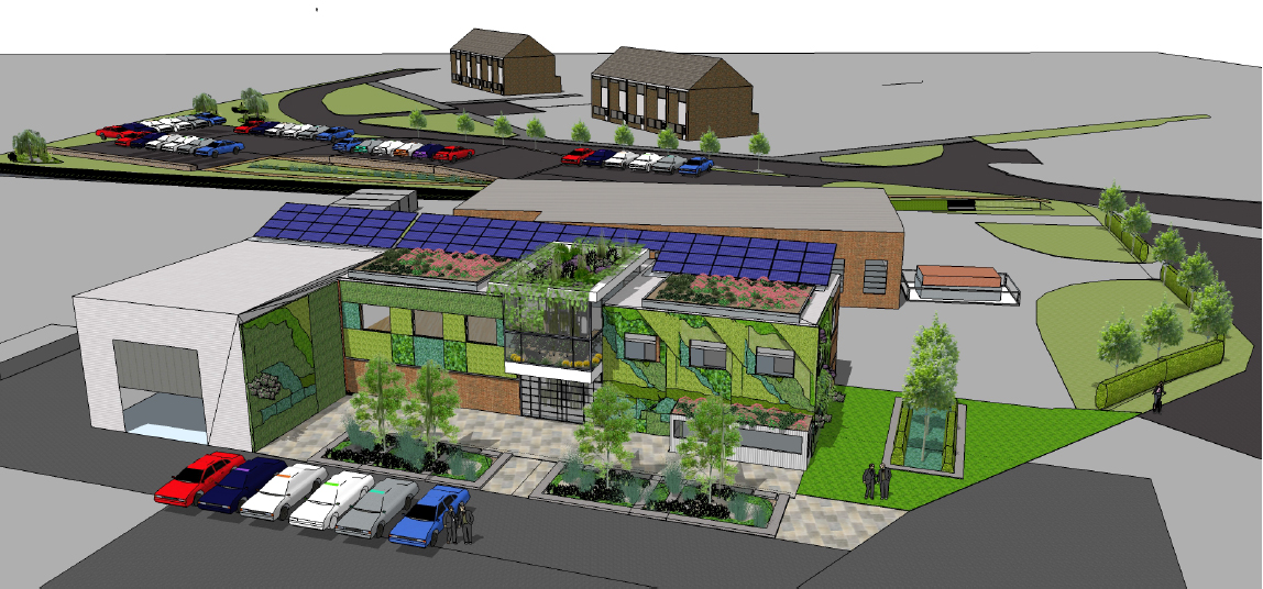 Transforming a Slough wasterecycling centre using Green Infrastructure