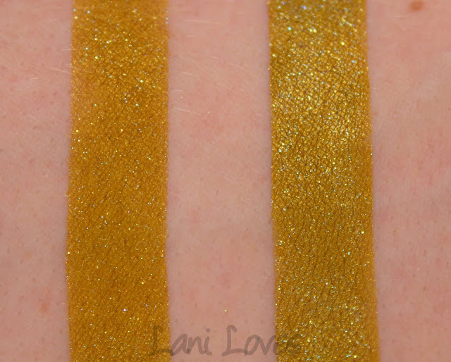 Darling Girl Eyeshadow - Chemical Warfare Swatches & Review