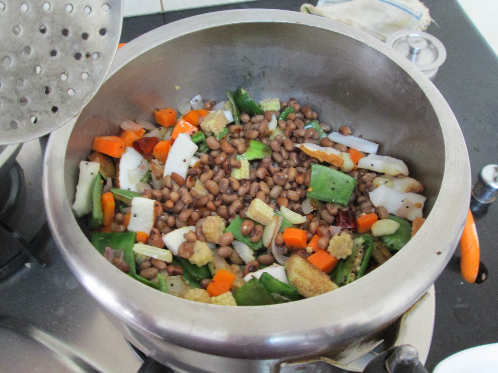 Chettinadu special mandi - vegetable mandi with pictures - Tamil Samayal