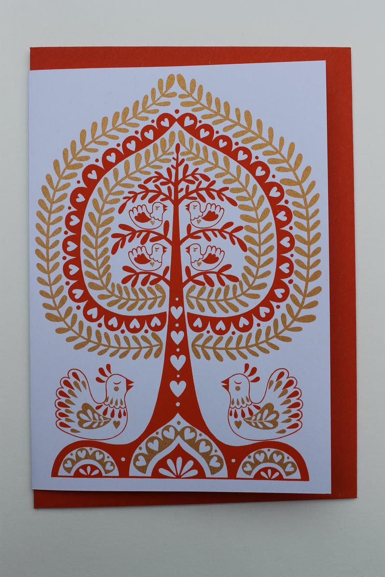 Karoline Rerrie Folk Art Greetings Cards