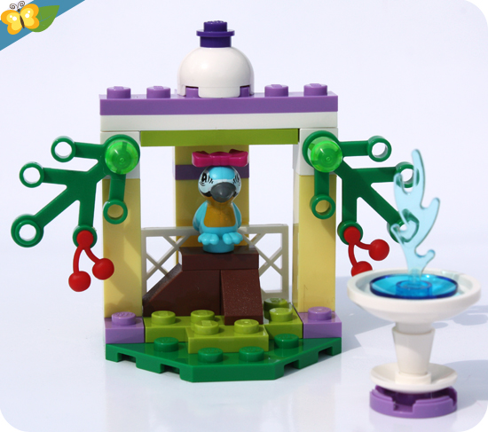 LEGO® Friends Animaux - Série 5 - Le perroquet et sa fontaine