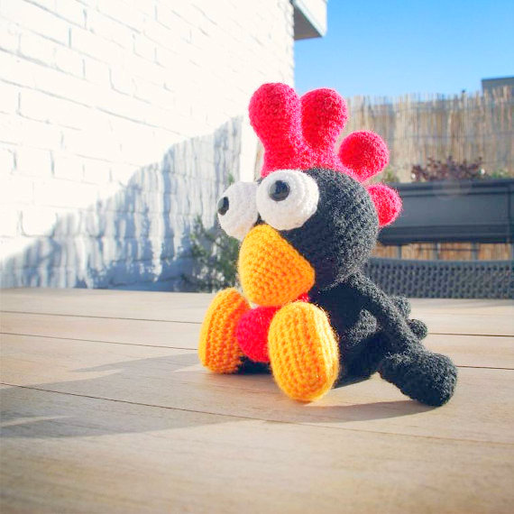 chicken rooster Crochet pattern