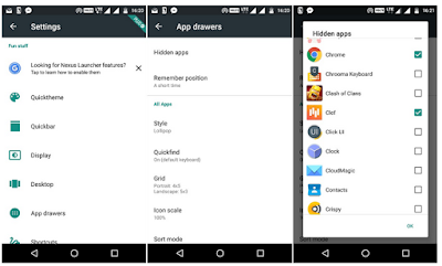 Cara Menyembunyikan Aplikasi Android semua tipe