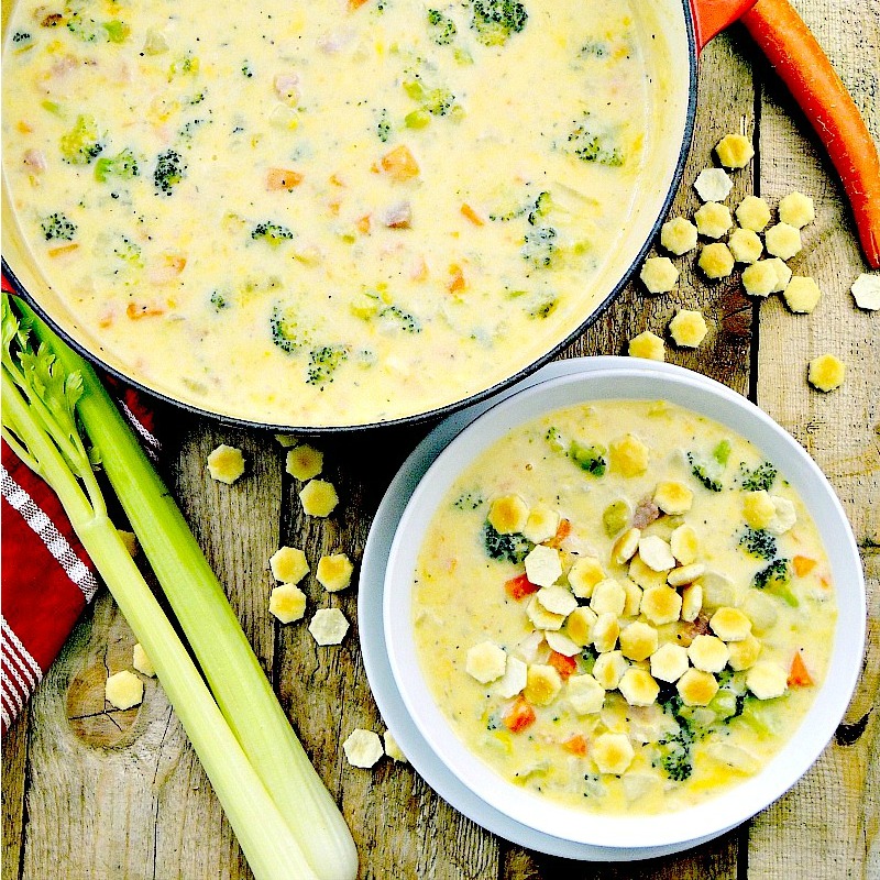 Hearty Ham and Bean Soup Bobbi's Kozy Kitchen