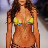 Bodychain - Moda acessório in da estação primavera-verão 2016 Bodychain - Moda acessório in da estação primavera-verão 2016