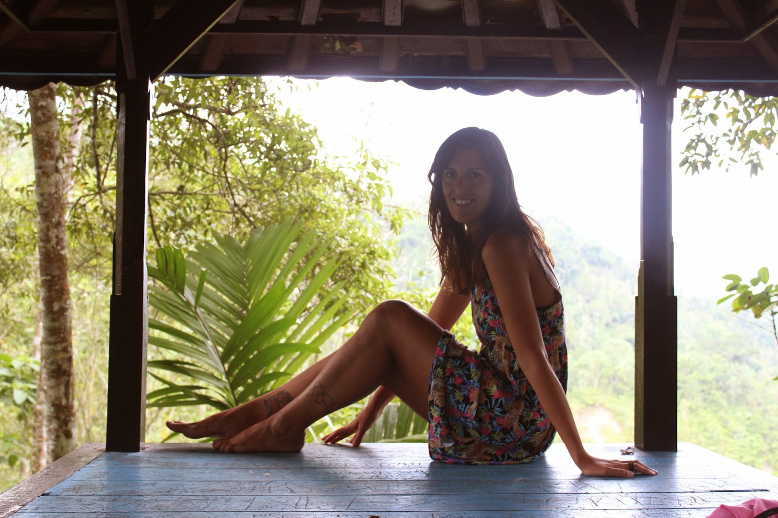 Cascada Nungnung Bali Gazebo Cascada Nungnung Bali