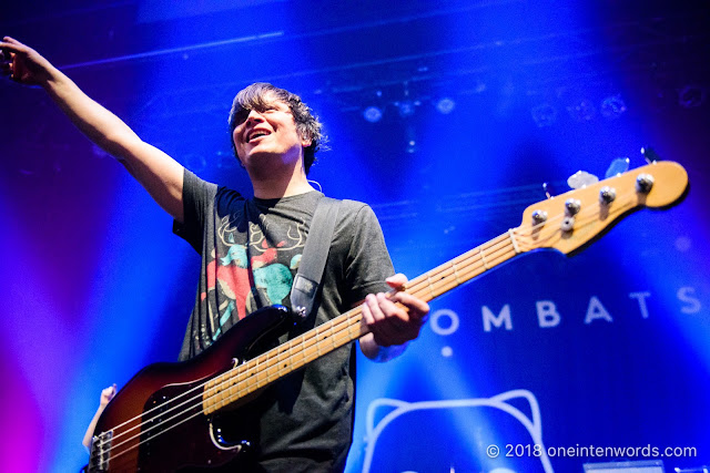 The Wombats at The Danforth Music Hall on October 27, 2018 Photo by John Ordean at One In Ten Words oneintenwords.com toronto indie alternative live music blog concert photography pictures photos
