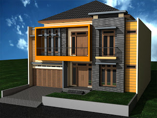 model rumah minimalis 2 lantai