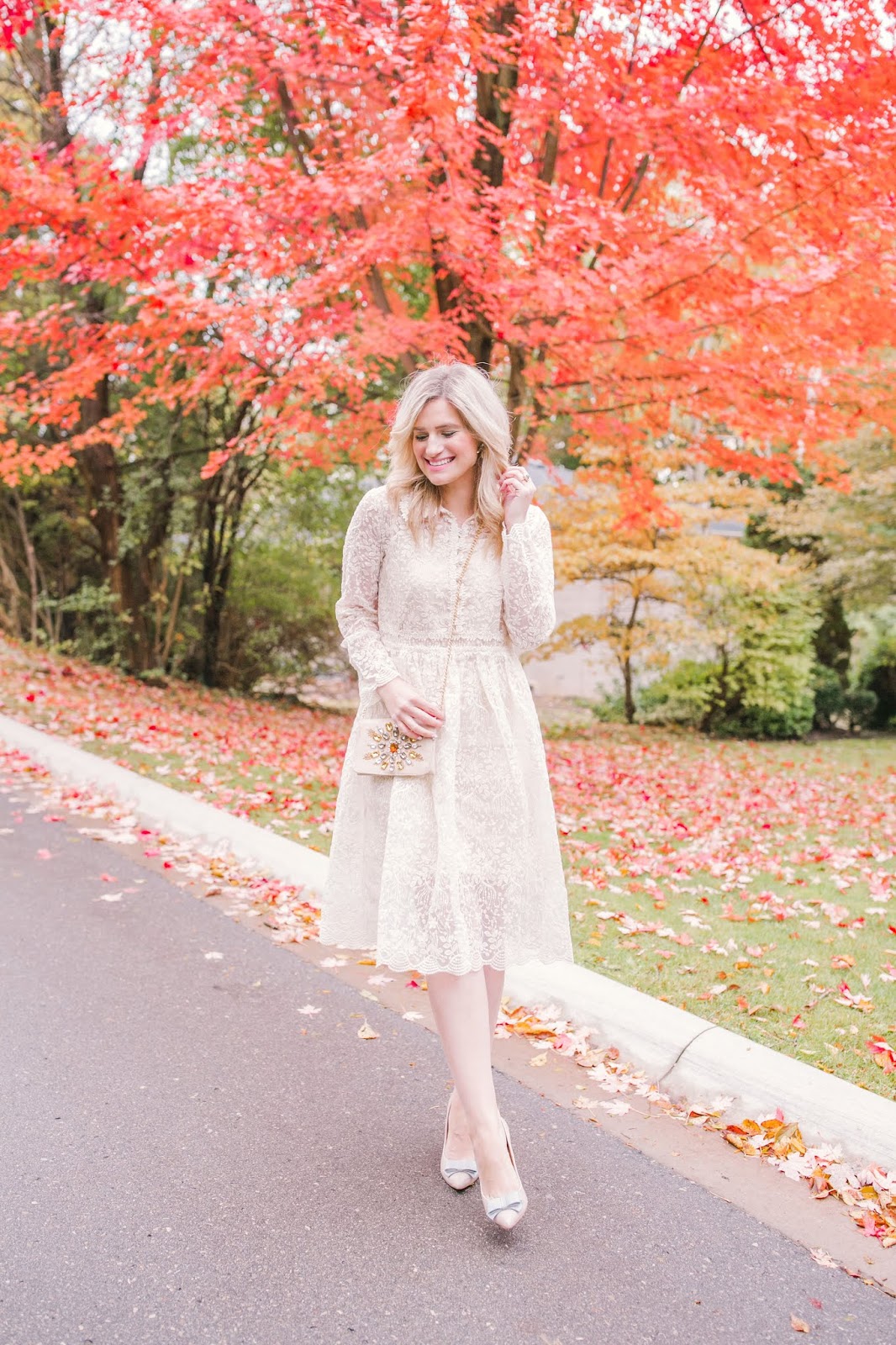 Bijuleni - What To Wear To Your Bridal Shower - Chicwish white lace dress