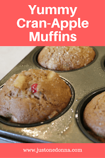 Yummy Cranberry-Apple Muffins