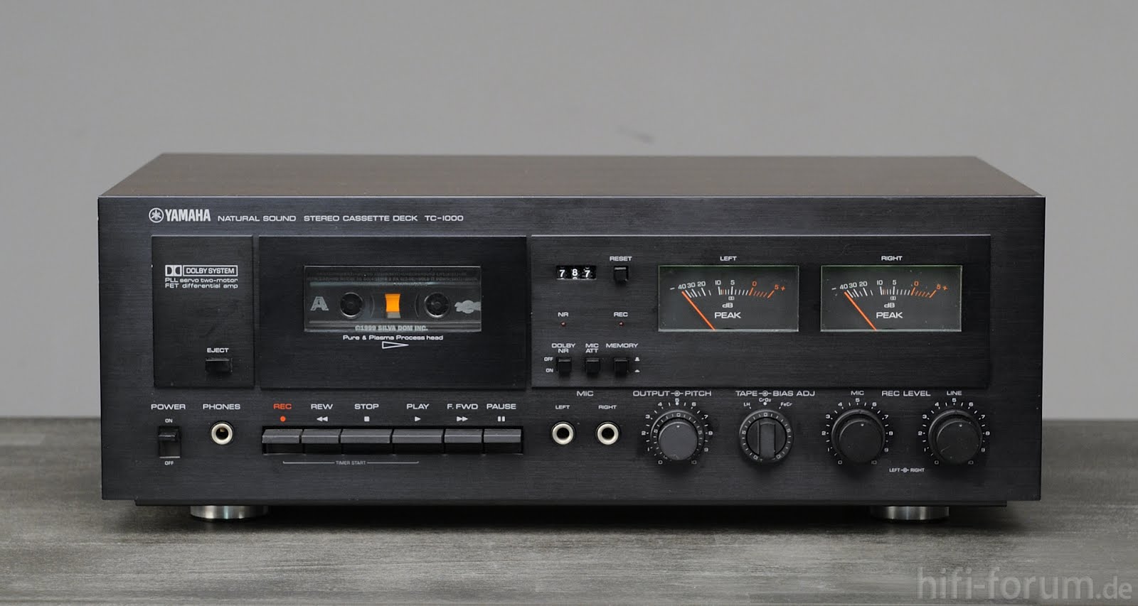 Yamaha TC1000 Stereo Cassette Deck AudioBaza