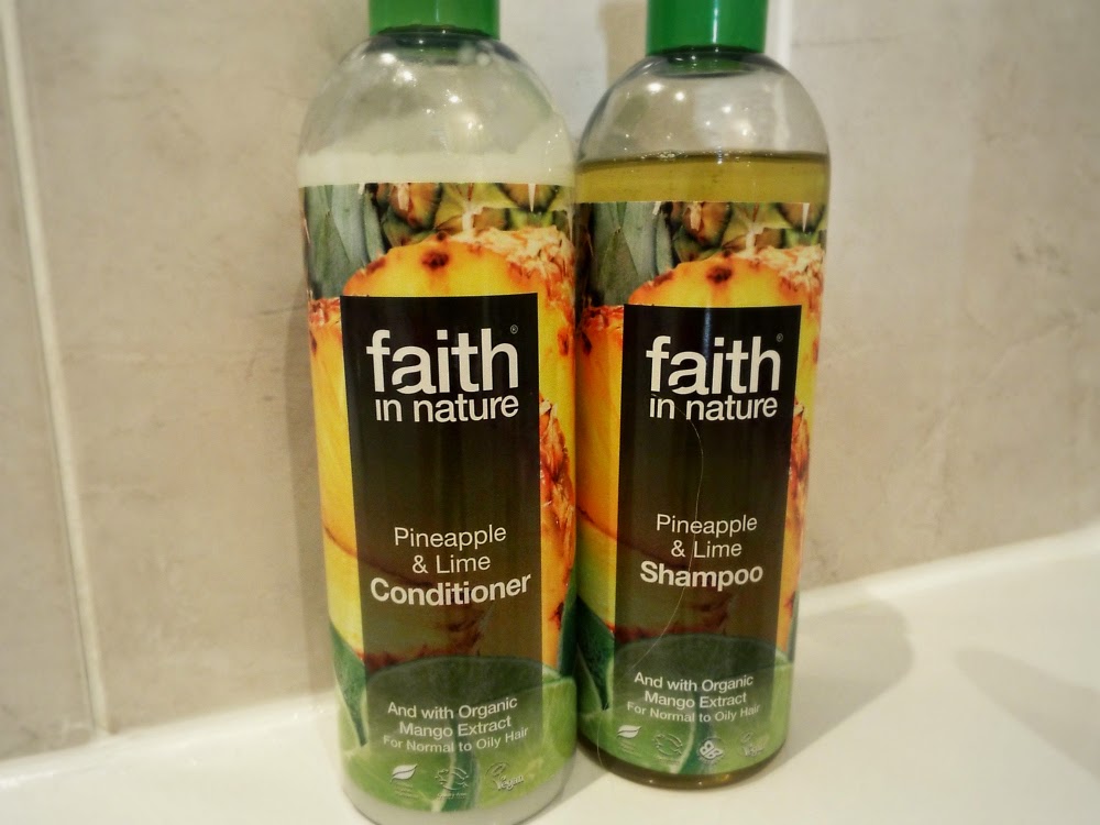 Faith Nature Shampoo & Conditioner - Fizzy Peaches Blog