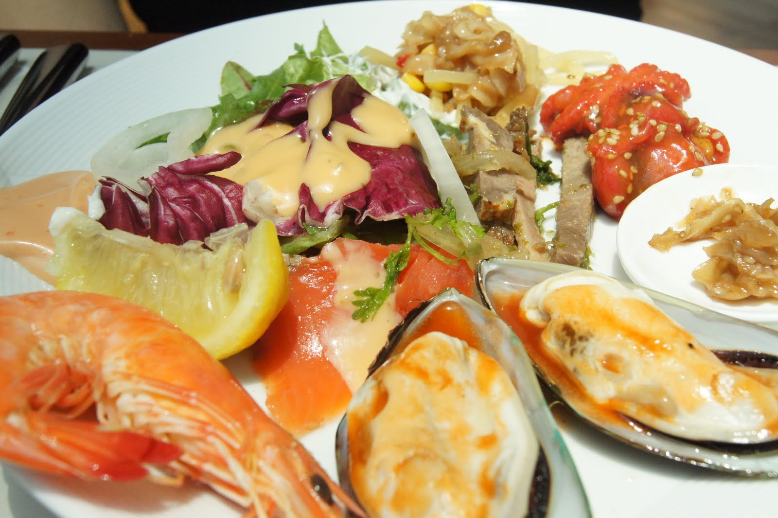 My daily life Lunch Buffet at RISE, MBS