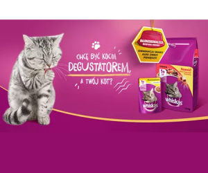 Darmowy zestaw Whiskas dla pierwszych 100 osób Konkurs
