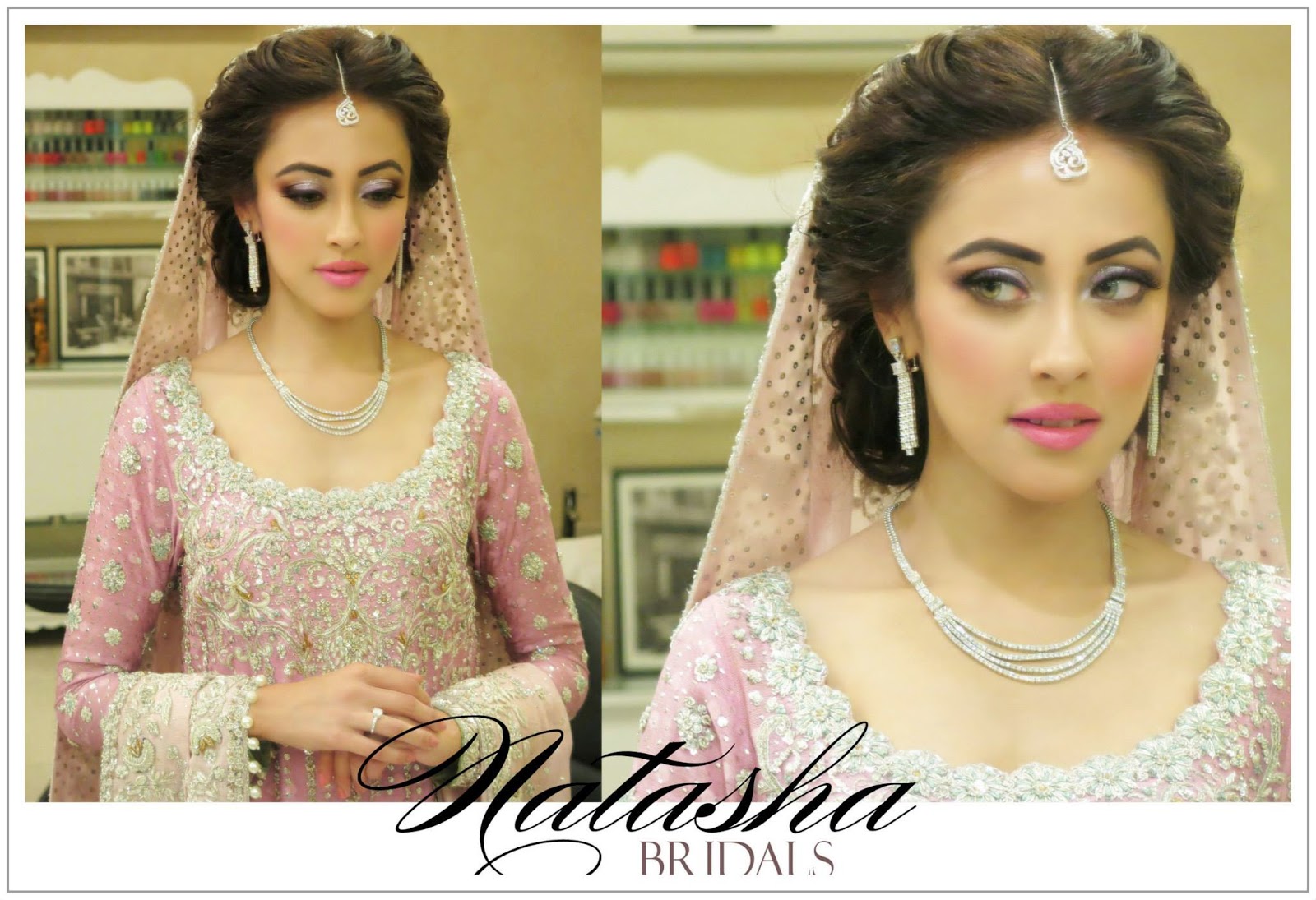 All in One..The best: Pakistani Bridal latest Make up and styling