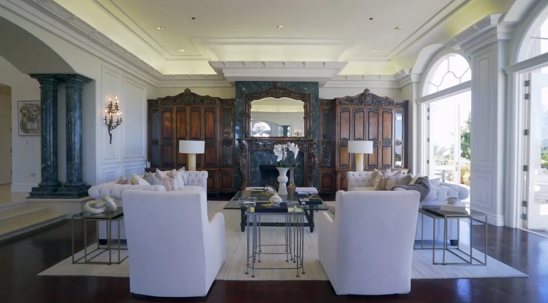 59 Interior Design Photos vs. Tour 3431 Caribeth Dr, Encino, CA Luxury Mansion