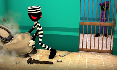 Stickman Escape Story 3D v1.6 Mod+Apk (Unlimited Gold)