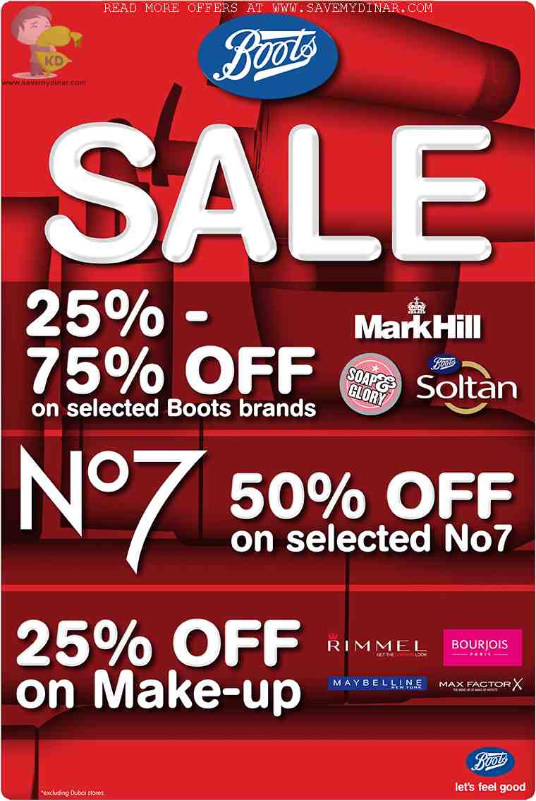 BOOTS Kuwait SALE SaveMyDinar Offers, Deals & Promotions in Kuwait
