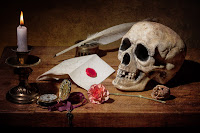 http://levin-rodriguez.pixels.com/featured/vanitas-with-skull-writting-utensils-watch-and-anemone-levin-rodriguez.html