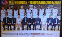 C.B. BREOGÁN LUGO 2001-2002. Liga ACB