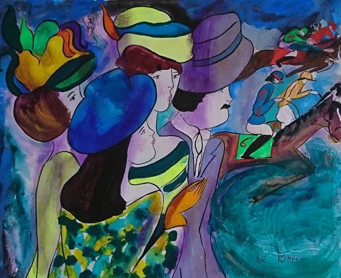 Французский художник. Linda Le Kinff Linda Le Kinff
