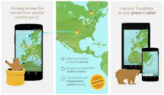 TunnelBear VPN Aplikasi VPN Terbaik 2020 Untuk Android