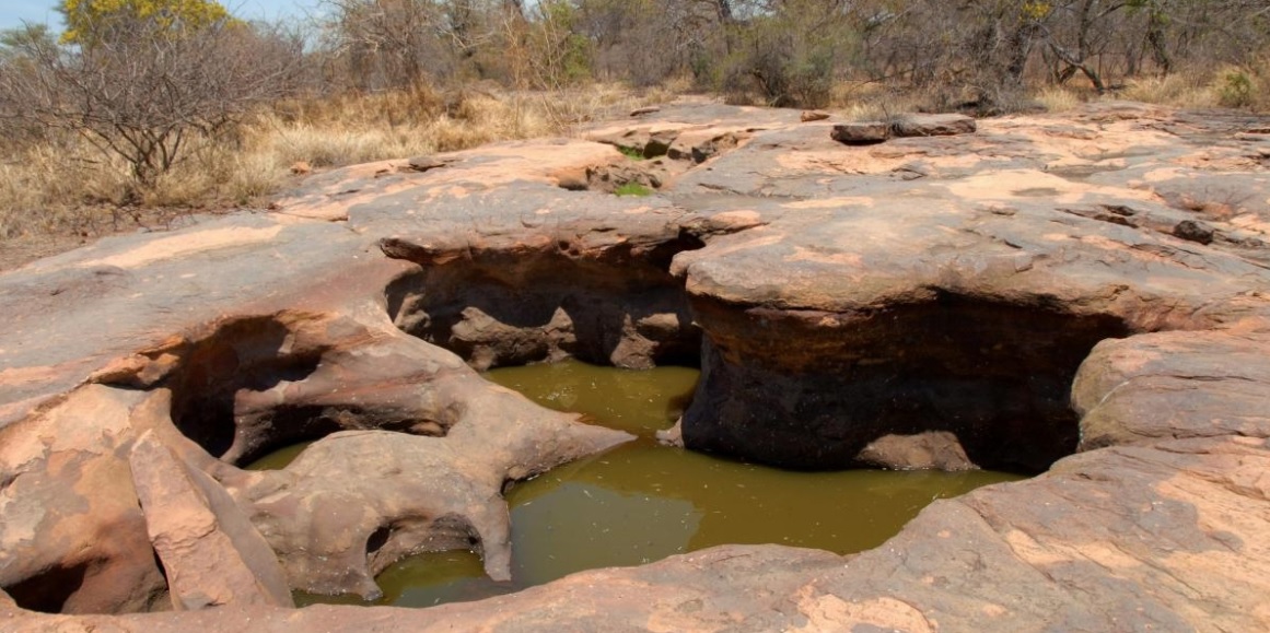 Matsieng Footprints of a Giant One-Legged Man Rock Engravings in southeast Botswana. Matsieng Footprints of a Giant One-Legged Man Rock Engravings in southeast Botswana.