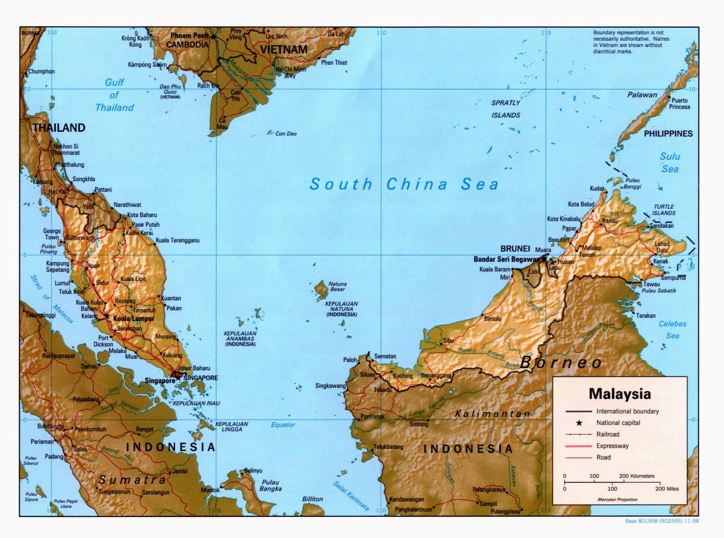 Malaysia in The Map - malaysiatrack