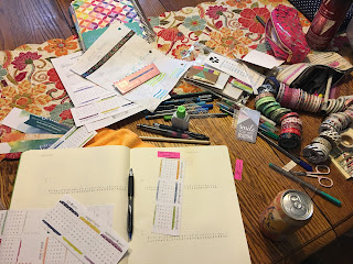 Creative chaos Teacher bullet journal