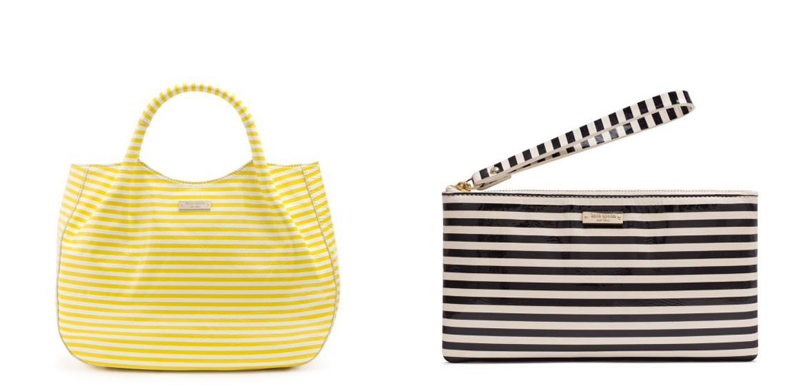 {BLACK. WHITE. YELLOW.} Kate Spade Black White and Yellow