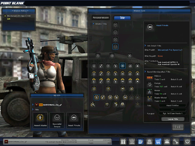 Inilah Title Senjata Aug A3 Terbaik Andalan Aku Di Point Blank Oracle