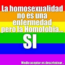 NO A LA HOMOFOBIA