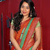 Tamil VJ Ramya Photos In Orange Saree At G Studio launch