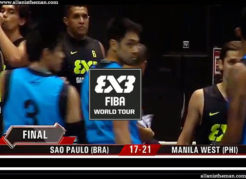 Manila West PHILIPPINES vs. Brazil (FULL REPLAY VIDEO) 2014 FIBA 3x3 World Tour Final