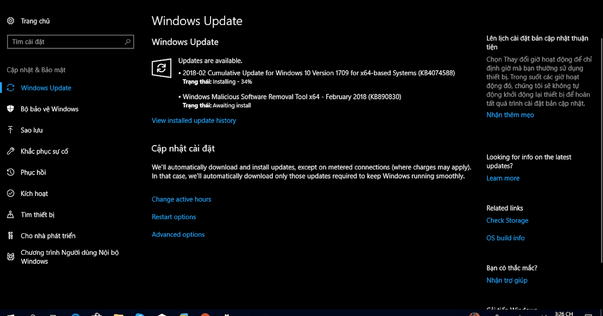 windows 10 update kb4074588