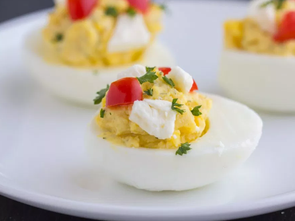 Feta Deviled Eggs Recipe