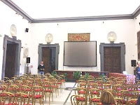 Proiezione promoteca comune di Roma