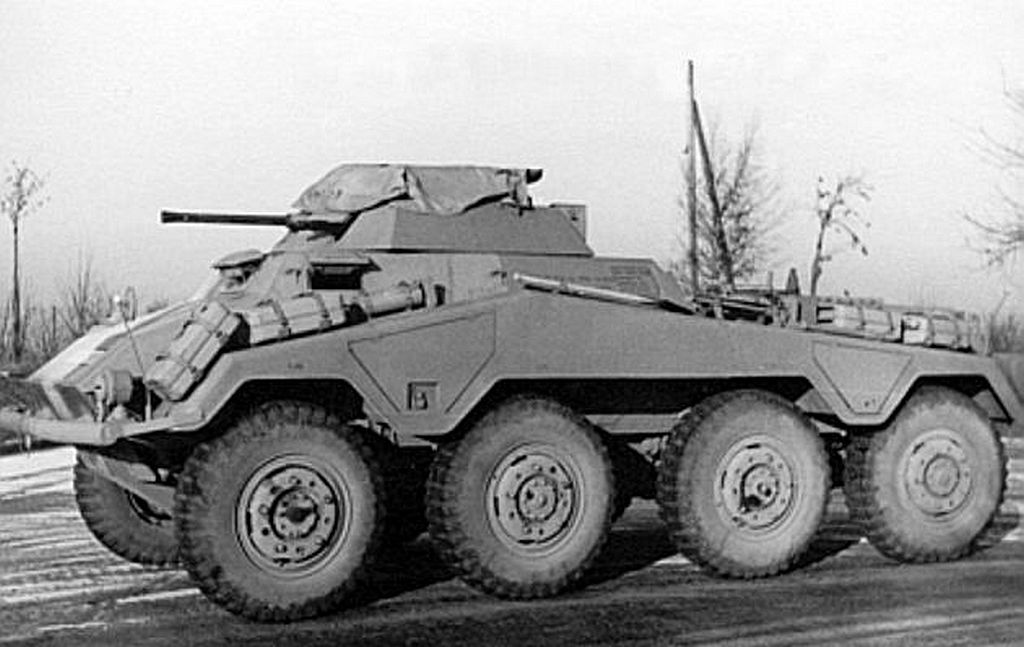 WS197 Sd Kfz 234/1 Schwerer Panzerspahwagen by King & Country