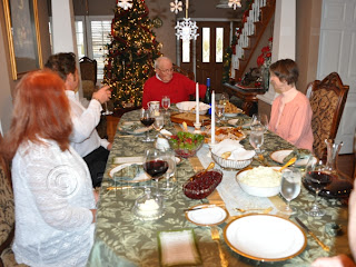 Thanksgiving, feast friends, 2011