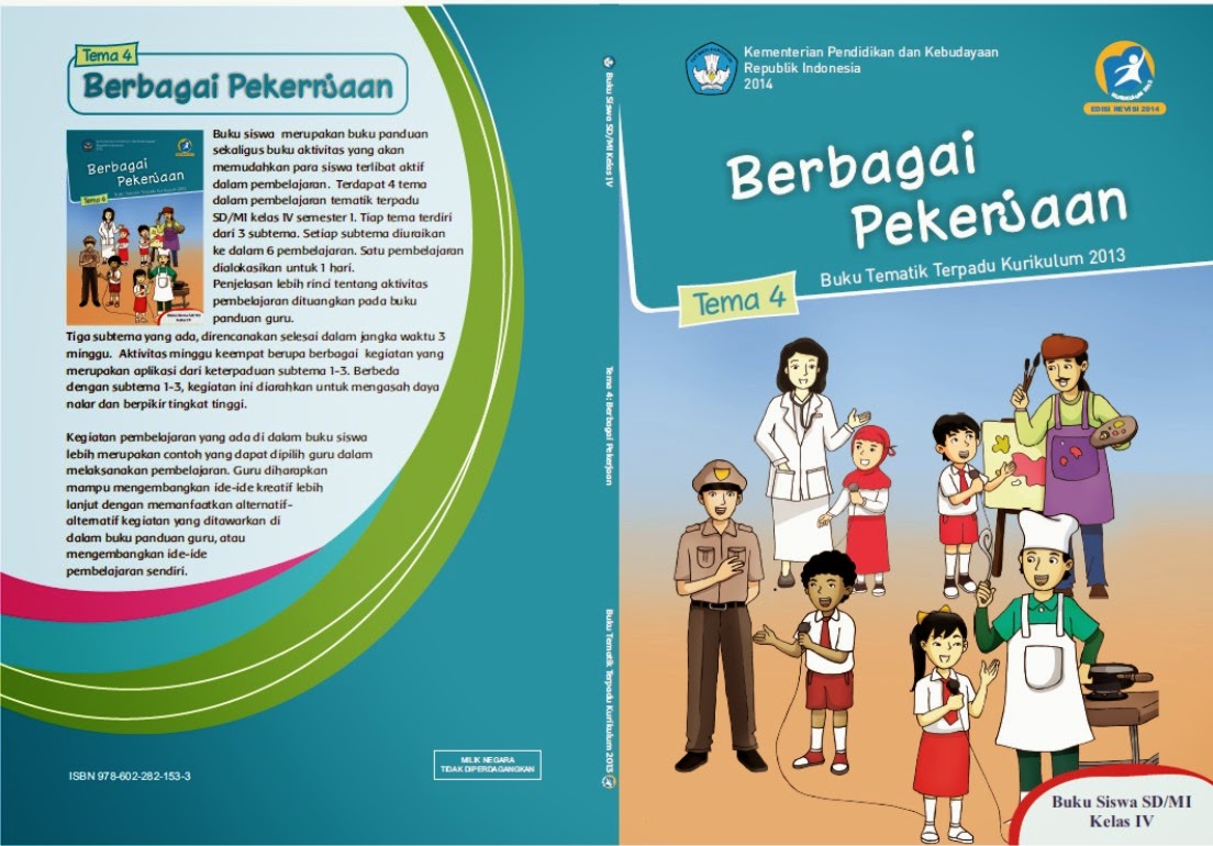 Sdit Ulul Albab Tarakan Buku Tematik Kelas 4 Sd Kurikulum