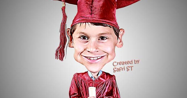 Cara Membuat Karikatur Wisuda Dengan Photoshop Grafis Media