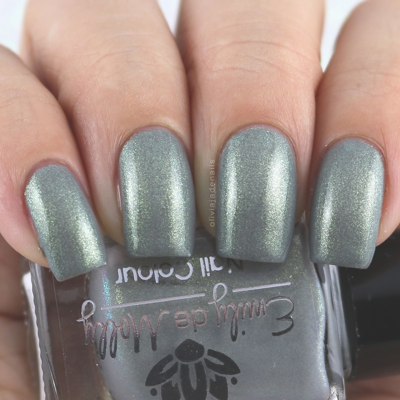 Emily de Molly Brick By Brick swatched by Olivia Jade Nails