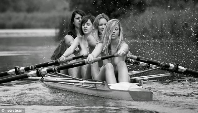 Nude Black Calendar - the other paper: Female rowing club's nude charity calendar ...