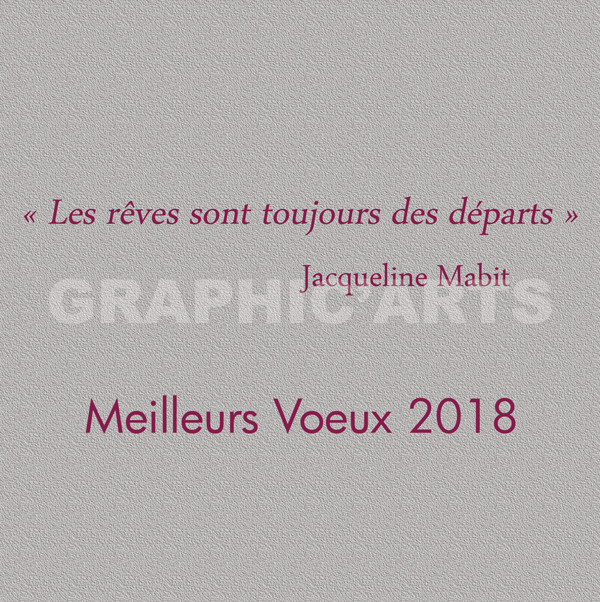 Le blog de Graphic�Arts Cartes de voeux 2018 Citations Le blog de Graphic�Arts Cartes de voeux 2018 Citations