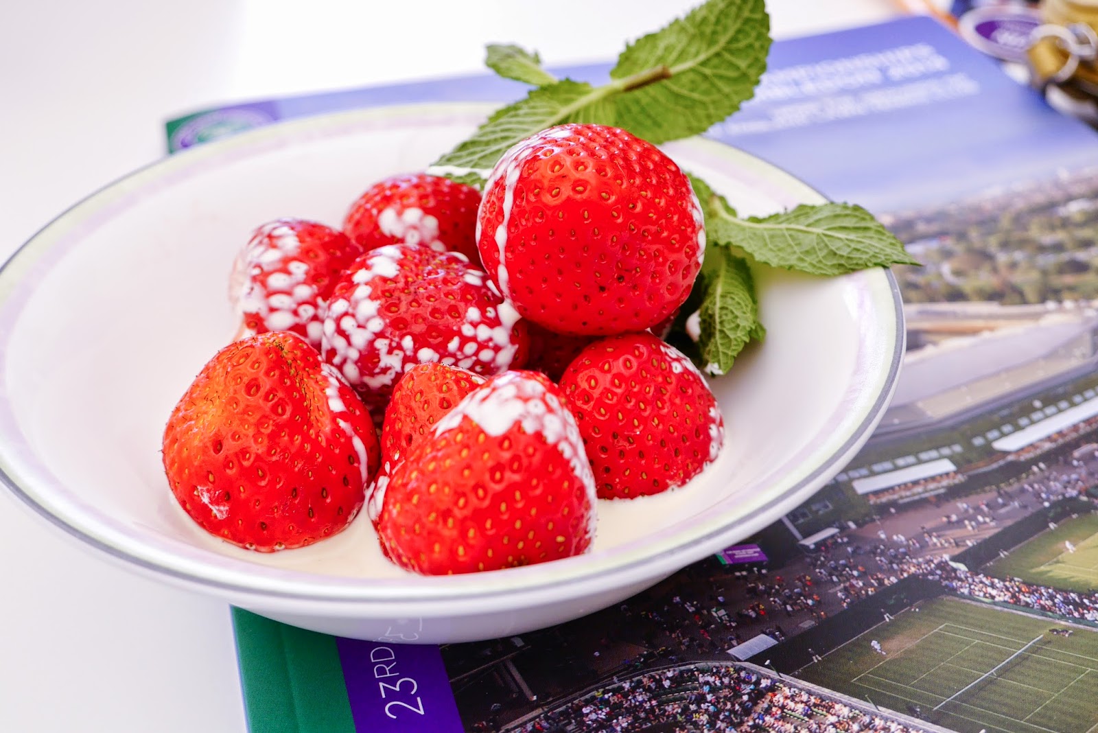 FEAST EVERYDAY Strawberries and Cream at Wimbledon