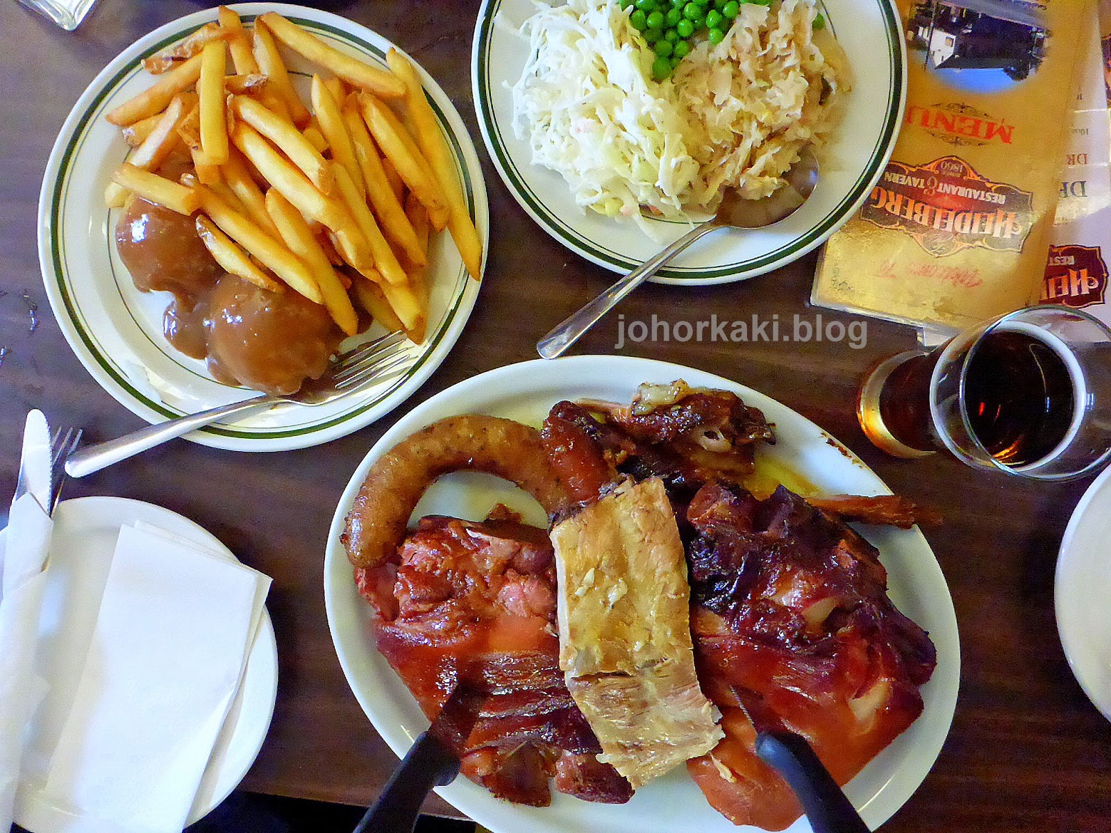 Pork Hocks at Olde Heidelberg Restaurant near St. Jacob's ⭐⭐⭐⭐ Tony