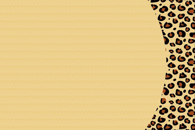 Piel de Leopardo: Invitaciones para Imprimir Gratis. Para hacer Invitaciones, Tarjetas o Marcos para Imprimir Gratis de Piel de Leopardo.